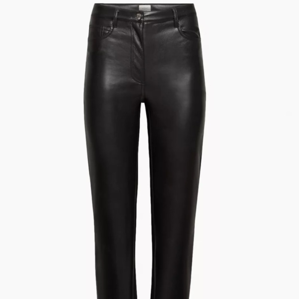 Aritzia Wilfred Melina Pants in 00 Short, Black